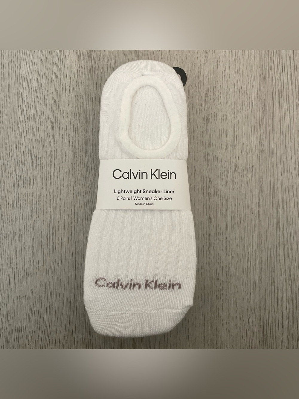 Calvin Klein lightweight sneaker liner socks